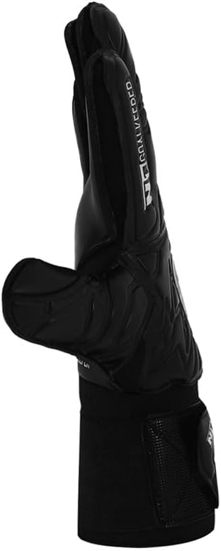 Luva de Goleiro Campo e Society Semi Profissional N1 Starter Cor:Black, Tamanho:10|B0FGB3NQ86
