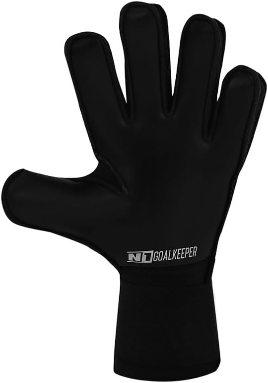 Luva de Goleiro Campo e Society Semi Profissional N1 Starter Cor:Black, Tamanho:10|B0FGB3NQ86