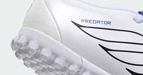Branco Chuteira Society com Cadarços Elásticos e Língua Dobrável PREDATOR CLUB